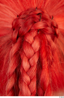 Groom references Lady Winters  006 braided hair head red…